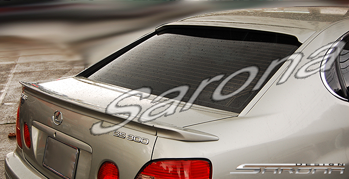 Custom Lexus GS300-400  Sedan Trunk Wing (1998 - 2005) - $425.00 (Manufacturer Sarona, Part #LX-035-TW)